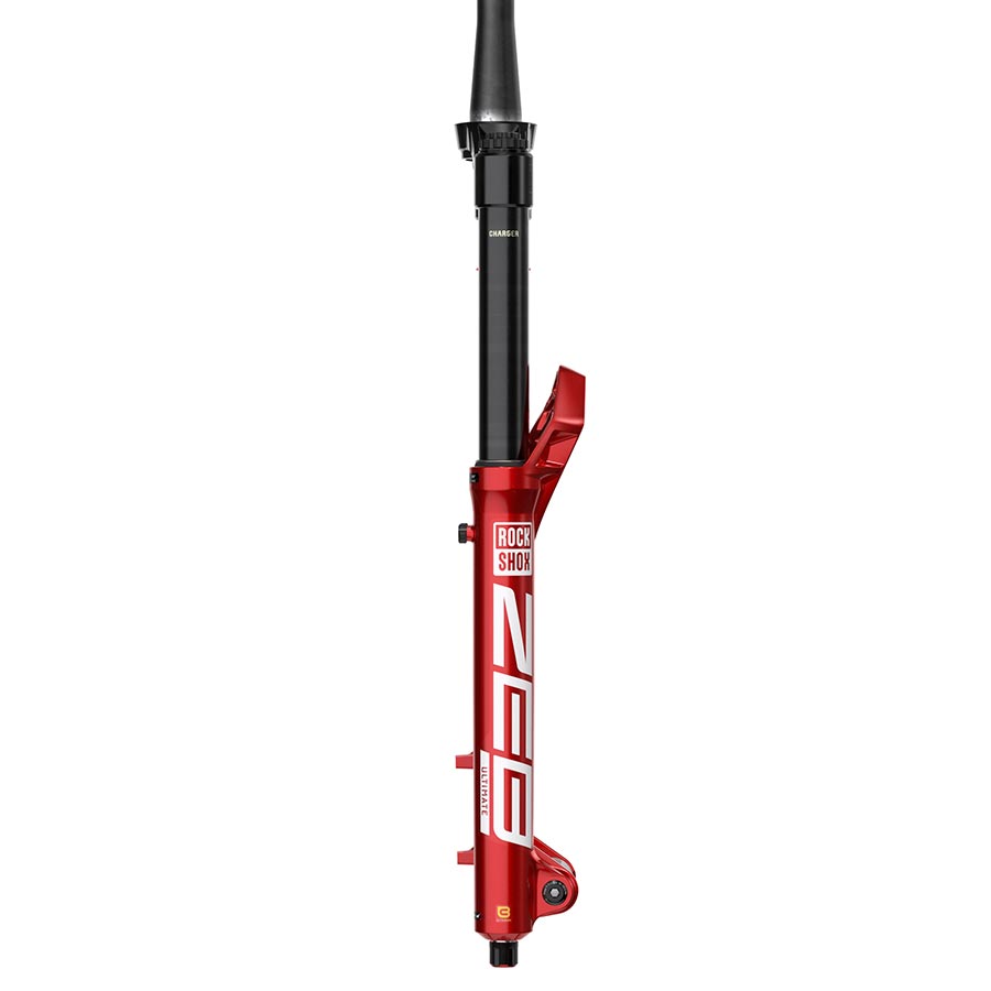 RockShox ZEB Ultimate A3 Suspension Fork 27.5'' DebonAir+ W/ButterCups 190mm 1-1/8''-1.5'' 15x110mm TA Rake: 44mm Red