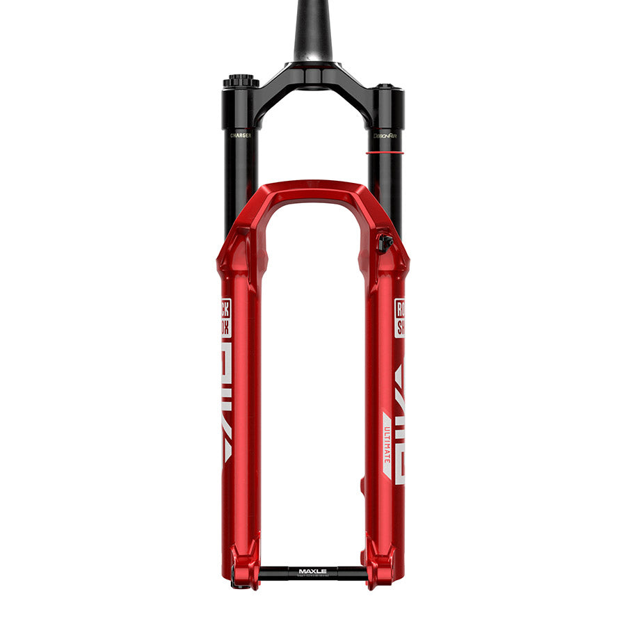 RockShox Pike Ultimate C2 Suspension Fork 27.5'' DebonAir+ W/ButterCups 130mm 1-1/8''-1.5'' 15x110mm TA Rake: 37mm Red
