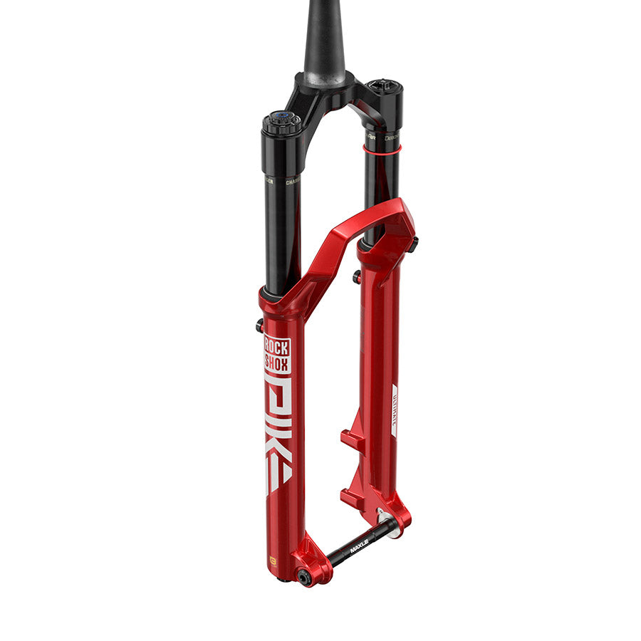 RockShox Pike Ultimate C2 Suspension Fork 27.5'' DebonAir+ W/ButterCups 120mm 1-1/8''-1.5'' 15x110mm TA Rake: 37mm Red