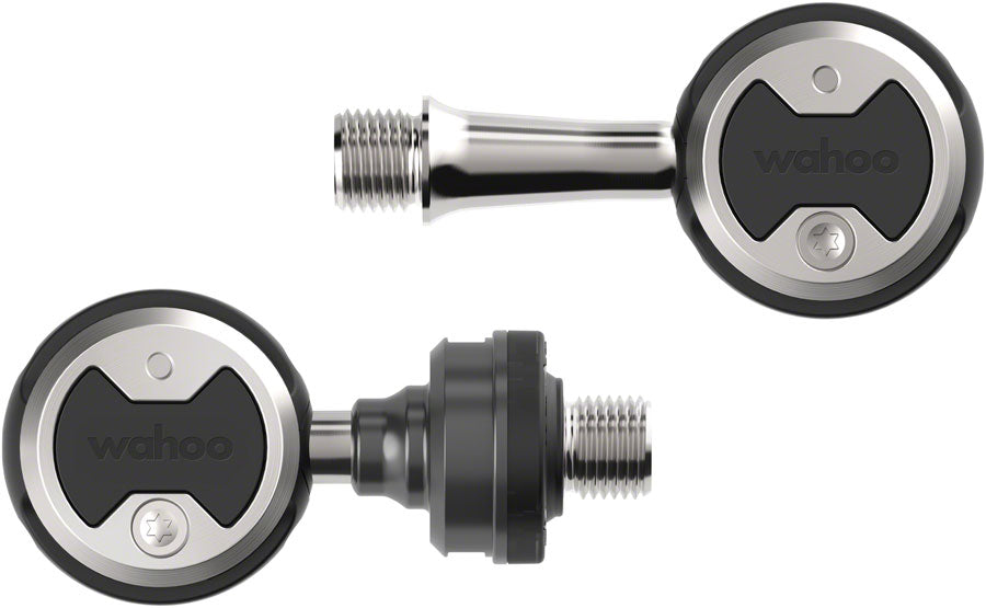 Wahoo Fitness Power Zero Single-Sided Power Pedals - Dual Sided Clipless Composite 9/16" BLK Pair Single-Sensing Speedplay