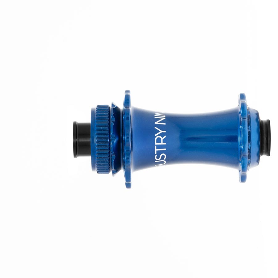 Industry Nine Solix G Classic Front Disc Hub Front 24H 12mm TA 100mm Blue