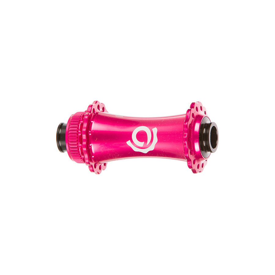 Industry Nine Solix M Classic Front Disc Hub Front 28H 15mm TA 110mm Boost Pink