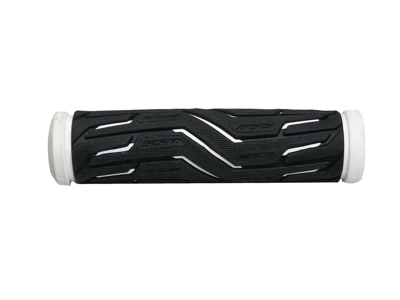 Grip Bontrager SSR Closed End 130mm Black/White Ends