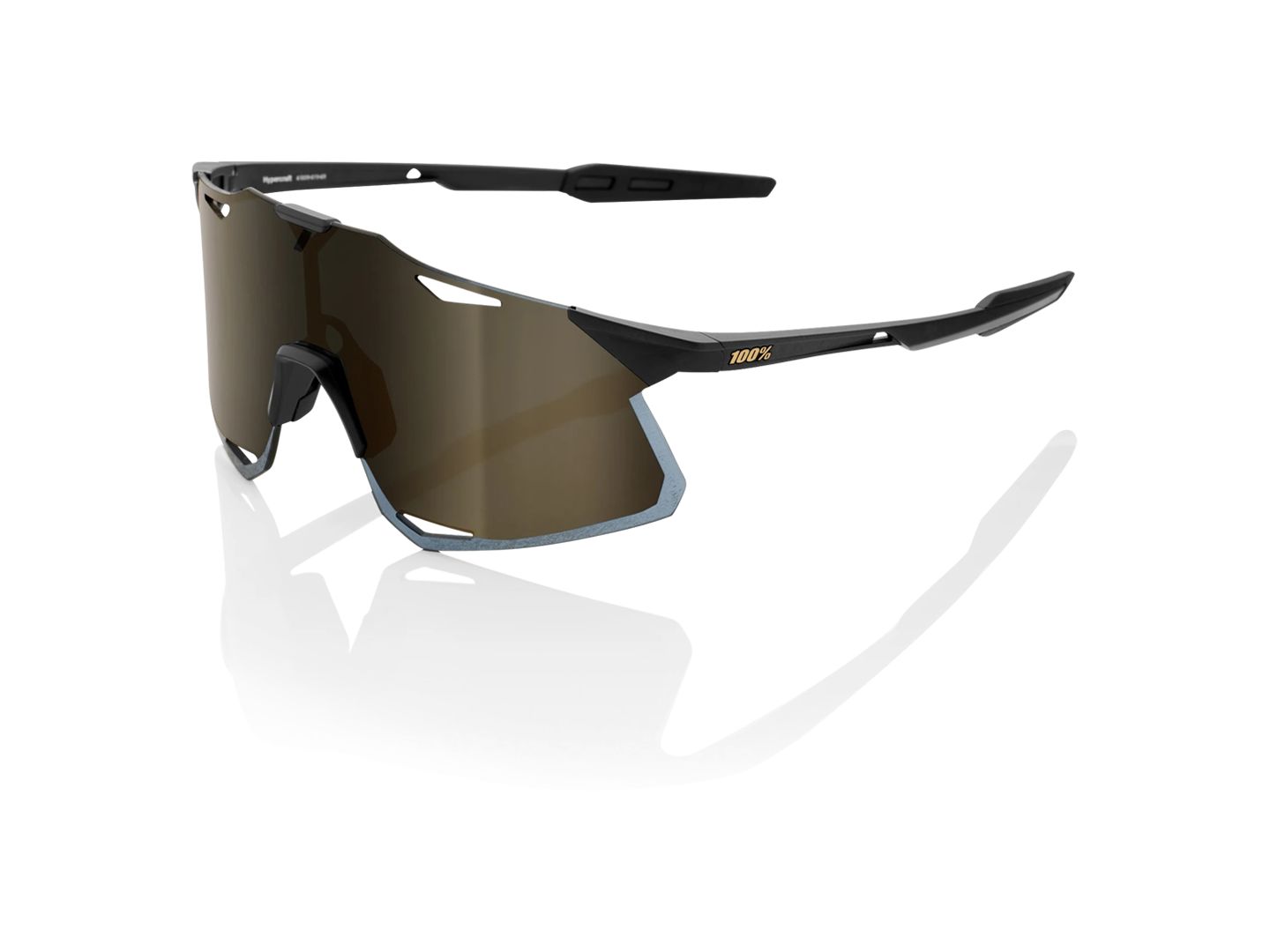 Eyewear 100% Hypercraft Sunglasses Black/Gold