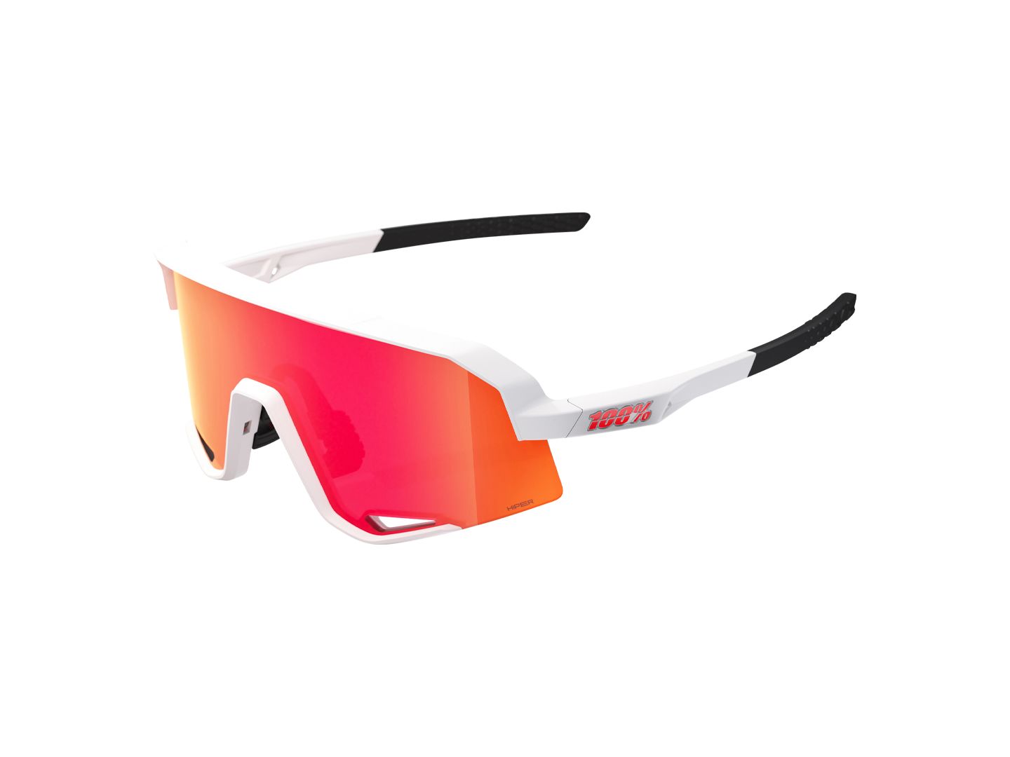 Eyewear 100% Slendale Hiper White/Red
