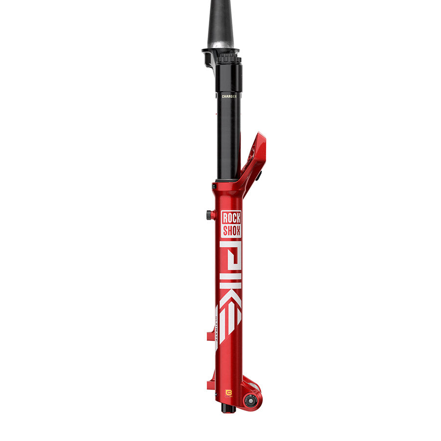 RockShox Pike Ultimate C2 Suspension Fork 27.5'' DebonAir+ W/ButterCups 130mm 1-1/8''-1.5'' 15x110mm TA Rake: 44mm Red