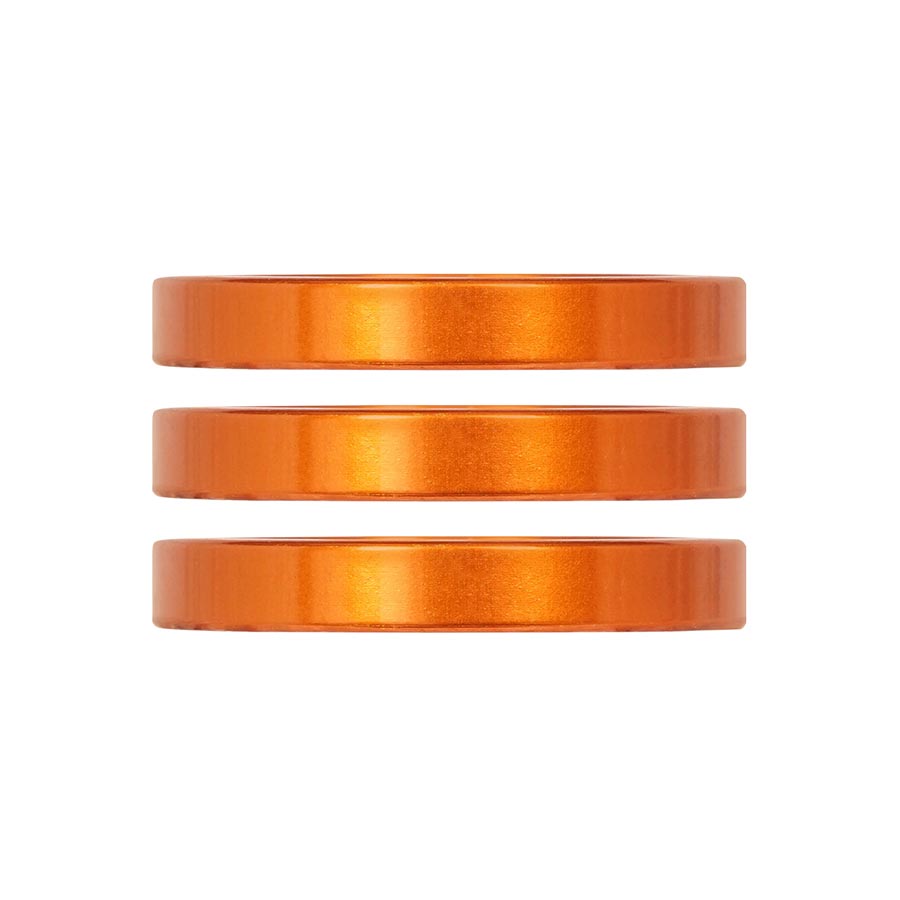 Industry Nine iRiX Headset Spacer 1-1/8'' Height: 5mm Aluminum Orange 3pcs