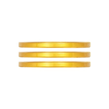 Industry Nine iRiX Headset Spacer 1-1/8'' Height: 2.5mm Aluminum Gold 3pcs