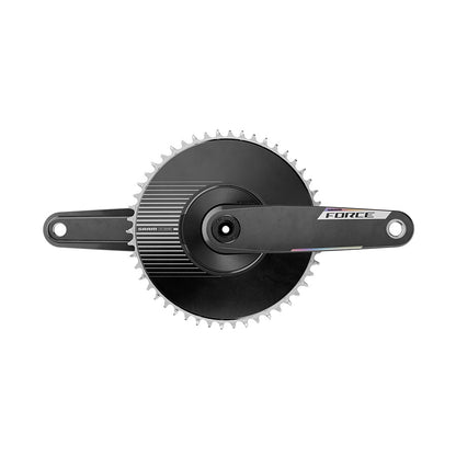 SRAM Force 1x Aero E1 Crankset Speed: 12/13 Spindle: 28.99mm BCD: Direct Mount SRAM 8 Bolt 50 DUB 160mm Black Road