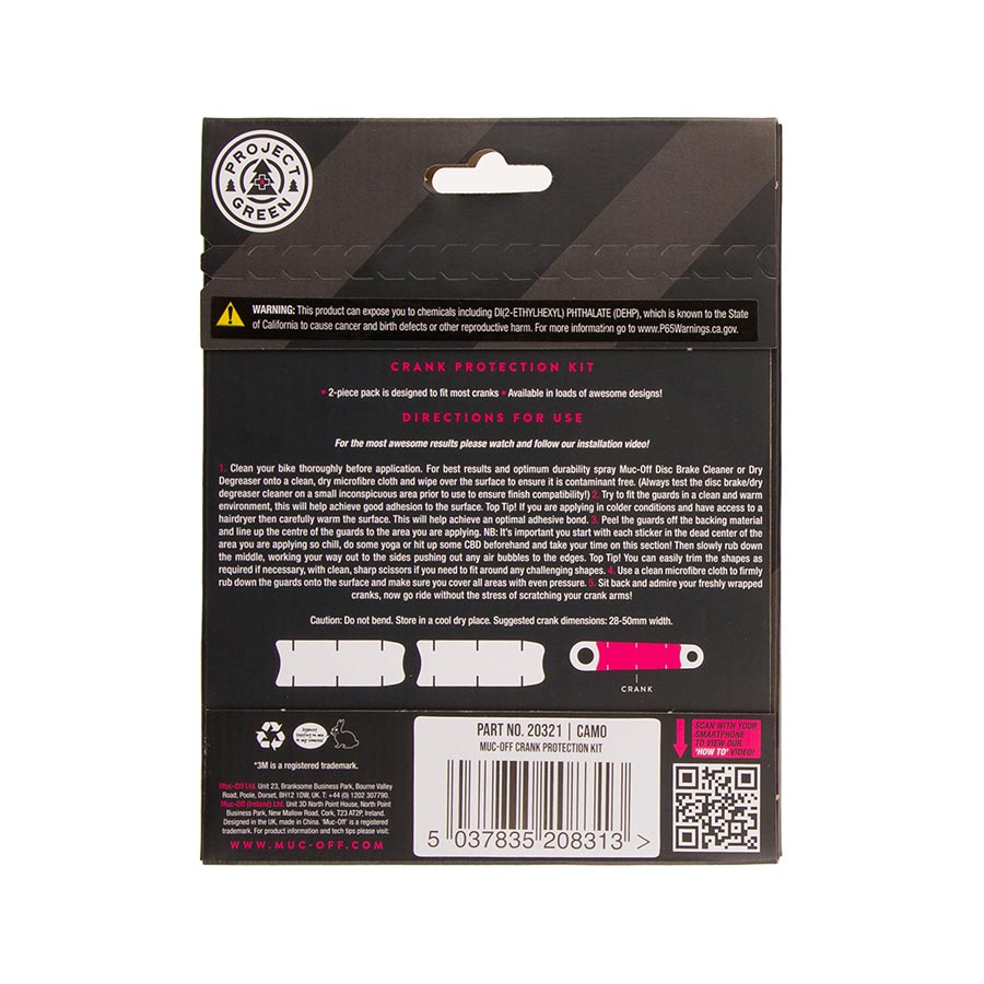 Muc-Off Crank Protection Camo Kit