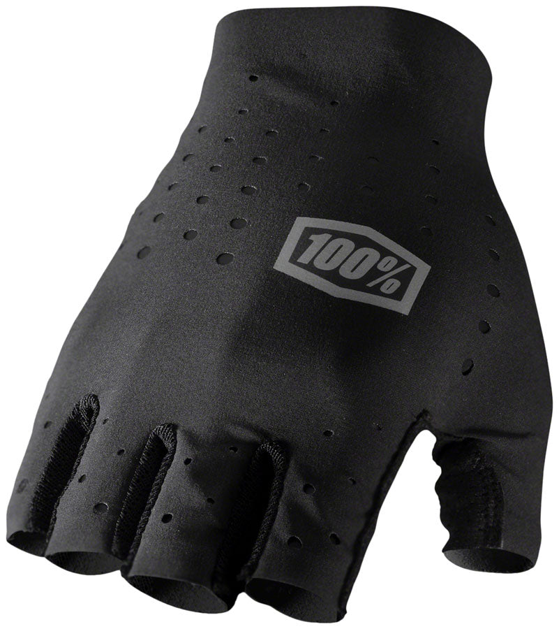 100% Sling Gloves - Black Full Finger Women's Small