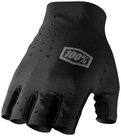 100% Sling Gloves - Black Full Finger Women's Small
