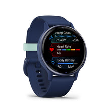 Garmin vivoactive 5 Watch Watch Color: Navy Wristband: Navy - Silicone