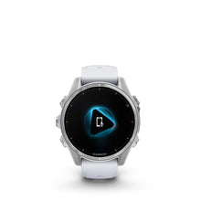 Garmin fenix 8 AMOLED 43mm Watch Watch Color: Silver Wristband: Whitestone - Silicone