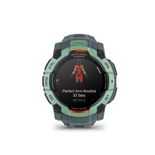 Garmin Instinct 3 50mm AMOLED Watch Watch Color: Neo Tropic Wristband: Twilight - Silicone