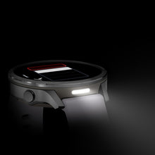 Garmin Venu 4 41mm Watch Watch Color: Silver Wristband: Periwinkle - Silicone