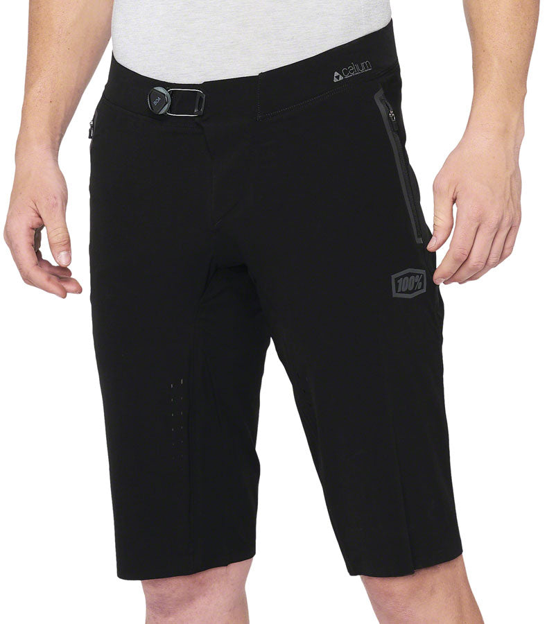 100% Celium Shorts - Black Men's 36
