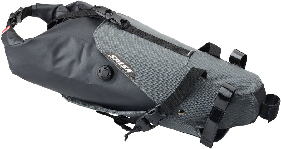 Salsa EXP Series Saguaro Seat Bag - Medium Gray