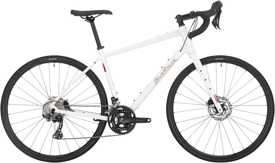 Salsa Journeyer GRX 600 700 Bike - 700c Aluminum White 51cm