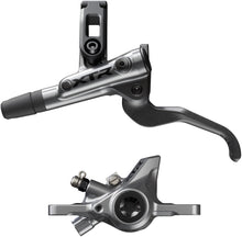 Shimano XTR M9200 XC Disc Brake Lever - Left/Front  Post Mount 2-Piston Caliper SM-BH90-SS Hose Metal Pads Gray