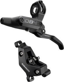 SRAM DB4 Disc Brake Lever - Left Front Rear 2000mm Hose Post Mount 4-Piston Aluminum Lever Diffusion BLK A1