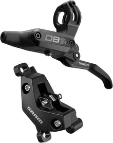 SRAM DB6 Disc Brake Lever - Left Front Rear 2000mm Hose Post Mount 4-Piston Aluminum Lever Diffusion BLK A1