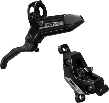 SRAM Motive Silver Disc Brake Lever - Front 950mm Hose Post Mount 4-Piston Aluminum Lever BLK A1