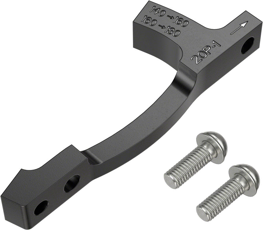 SRAM Post Bracket 20 P 1 Disc Brake Adaptor - For 160mm 180mm Rotors Only Includes Bracket Titanium Bolts
