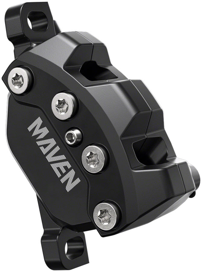 SRAM Maven Base Disc Brake Caliper Assembly - Front/Rear Post Mount 4-Piston Diffusion BLK A1