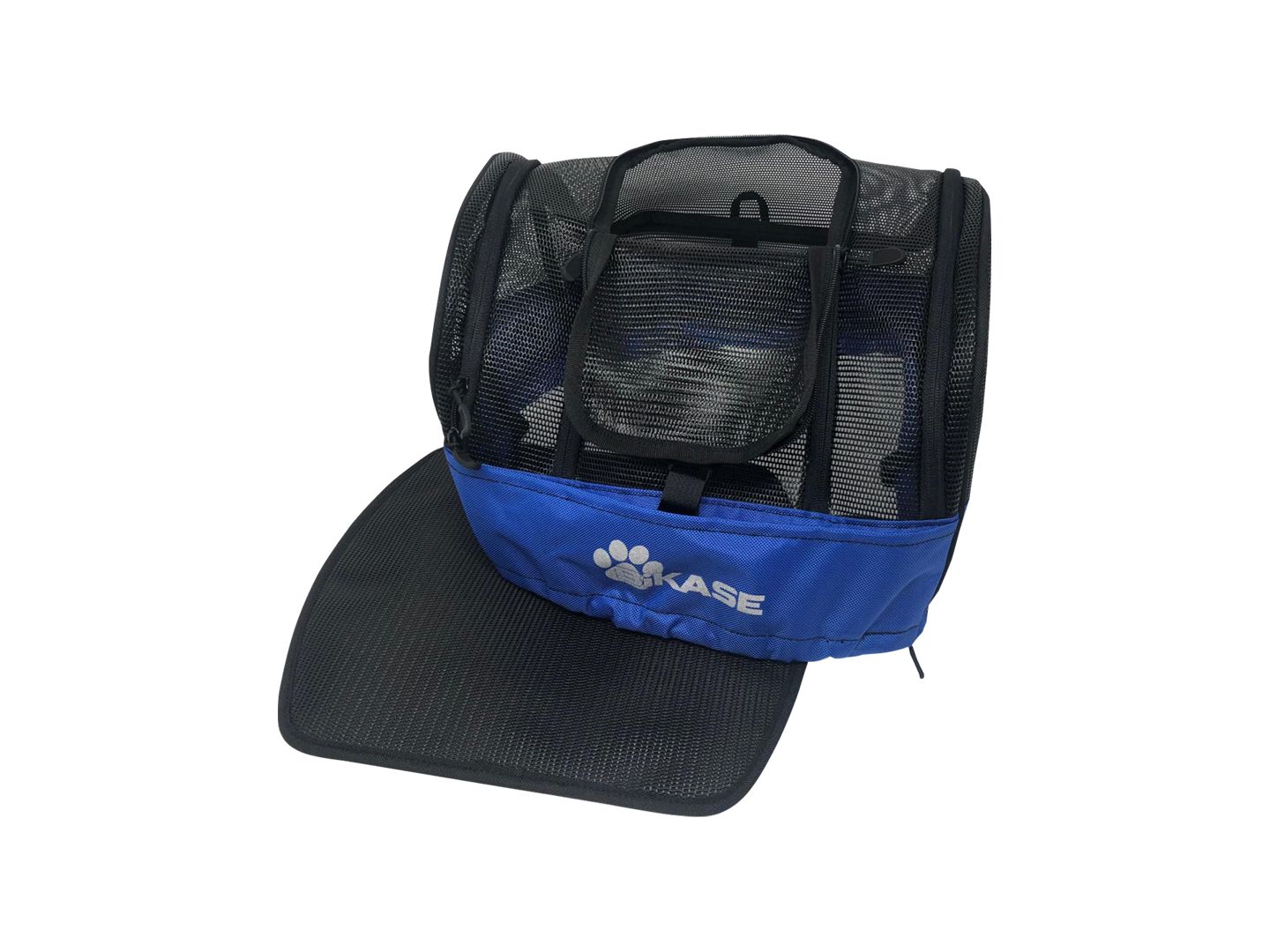 Basket Part BiKASE Dairyman Basket Pet Cover Mesh Black/Blue