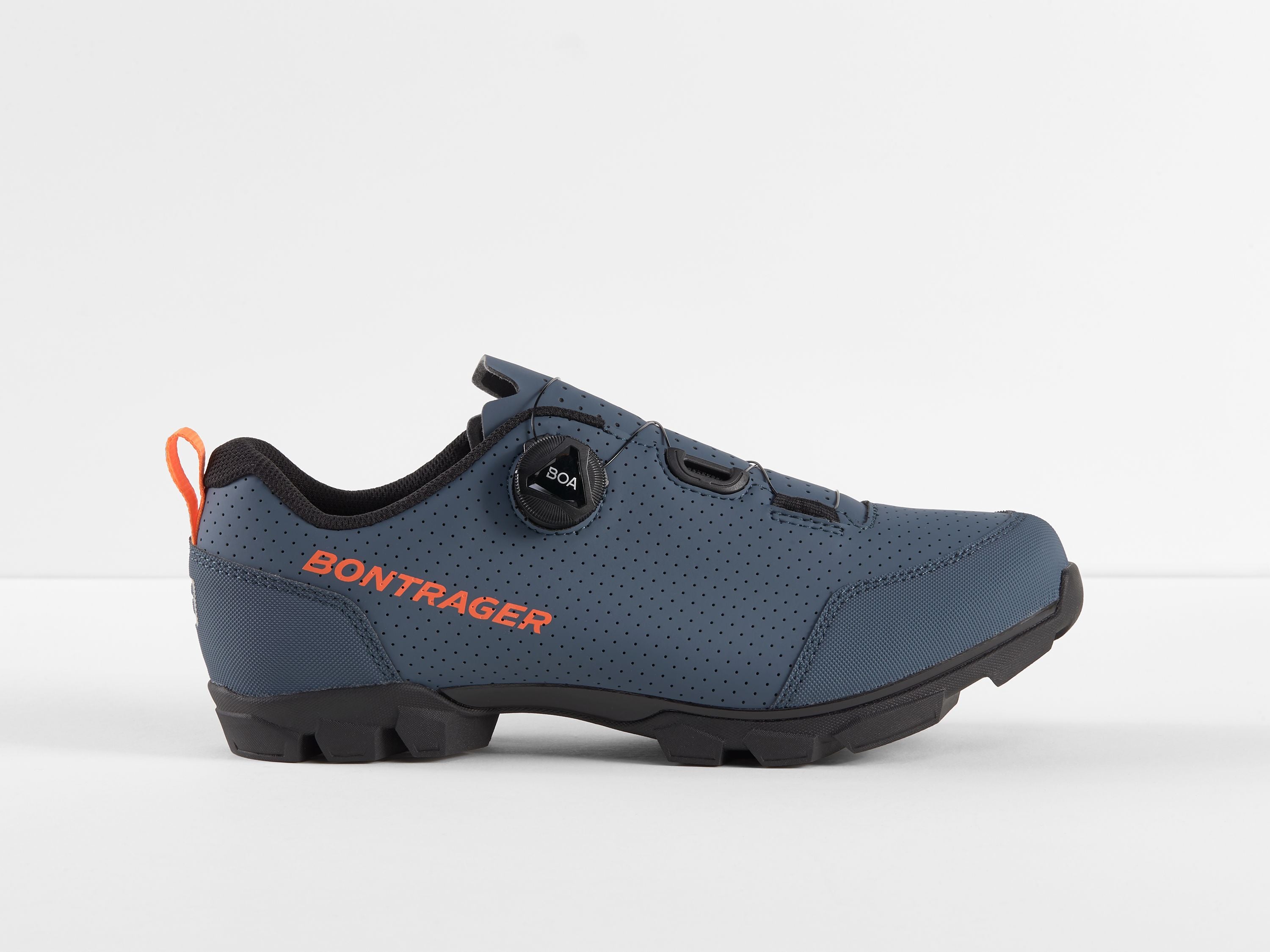 Shoe Bontrager Evoke 44 Battleship Blue/Radioactive OG