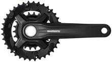 Shimano FC-MT210-B2 Crankset - 175mm 9-Speed 36/22t Riveted 51.8mm Chainline BLK