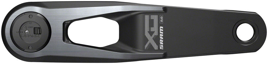 SRAM X0 Eagle T-Type AXS Wide Left Crank Arm Power Meter Spindle - 165mm 12-Speed DUB Spindle Interface BLK D1