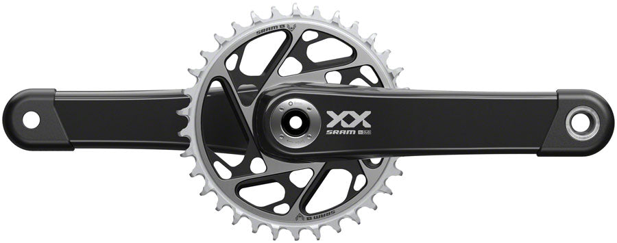 SRAM XX SL Eagle T-Type Crankset - 170mm 12-Speed 34t Chainring Direct Mount DUB Spindle Interface BLK