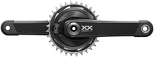 SRAM XX Eagle T-Type AXS Power Meter Wide Crankset - 175mm 12-Spd 32t Chainring DM Thread Mount PM Spider DUB Spindle Interface Blk