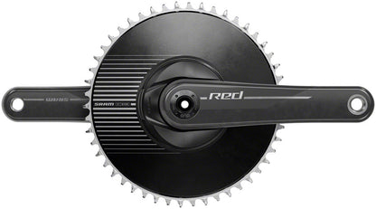 SRAM RED 1 Crankset - 165mm 12-Speed 50t Aero Chainring 8-Bolt Direct Mount DUB Spindle Interface Natural Carbon E1