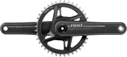 SRAM RED 1x XPLR Wide Crankset - 165mm 13-Speed 42t 8-Bolt Direct Mount DUB Spindle Natural Carbon E1