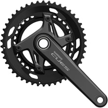Shimano CUES FC-U6030-2 Crankset - 165mm 9/10-Speed 50/34t Asymmetric 110 BCD BLK