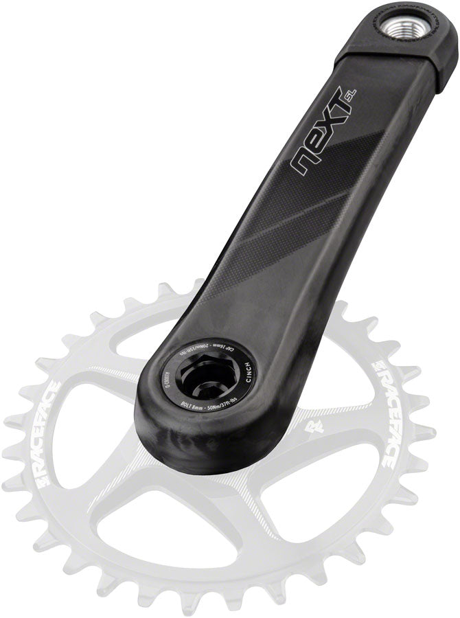 RaceFace Next SL G5 Crankset - 170mm Direct Mount 136mm RaceFace CINCH Spindle Interface BLK