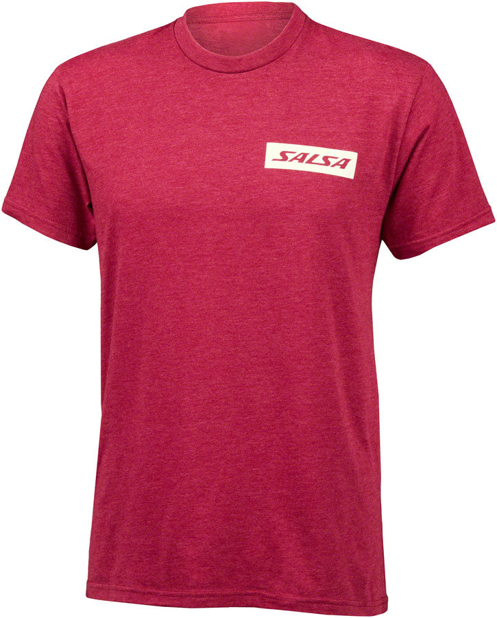 Salsa Logo Short Sleeve T-Shirt - Unisex Red X-Small