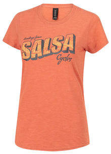 Salsa Wish You Were Here T-Shirt - Women's Orange X-Large