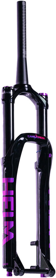 Cane Creek Helm MKII Air 29 Suspension Fork - 29" 160 mm 15 x 110 mm 44 mm Offset Gloss BLK/Purple
