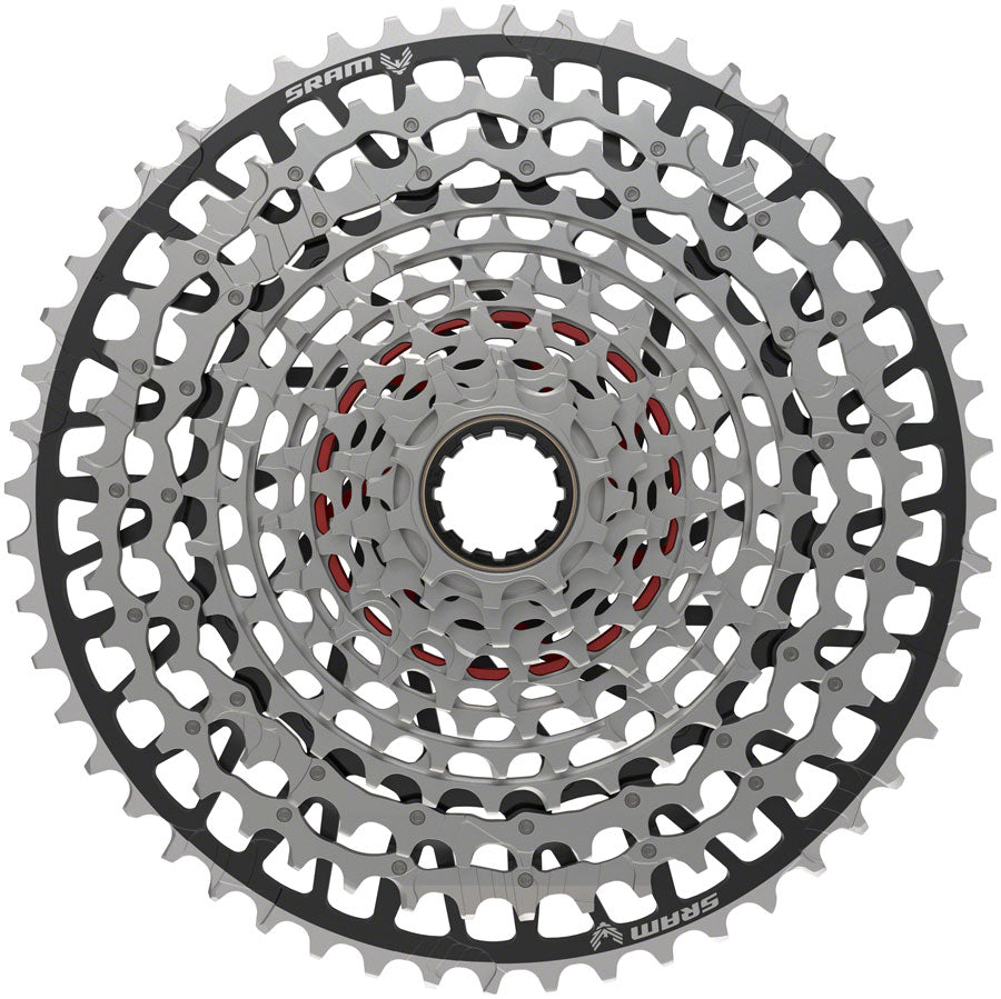 SRAM XX Eagle T-Type XS-1297 Cassette - 12-Speed 10-52t For XD Driver Silver/BLK