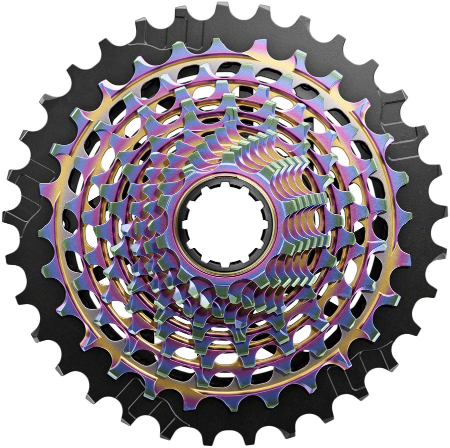 SRAM RED XG-1290 Cassette - 12-Speed 10-33t For XDR Driver Body Rainbow E1