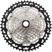 Shimano XT CS-M8100 Cassette - 12-Speed 10-45t Silver/Black Micro Spline