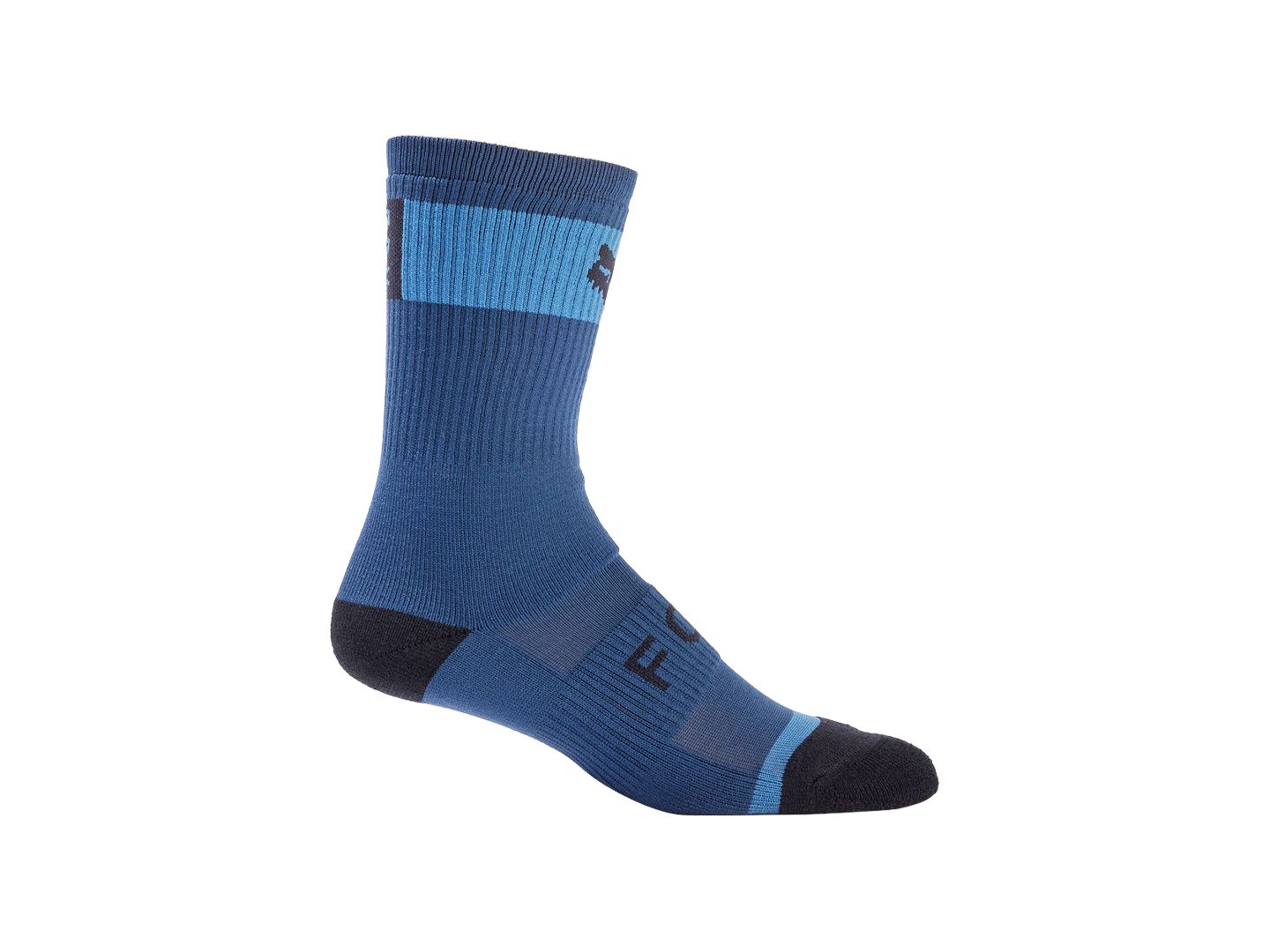 Sock Fox Racing 24 Defend 8 Small/Medium Blue