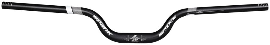 Spank Spike 800 Vibrocore Handlebar - 31.8mm Clamp 800mm 75mm Rise BLK/White