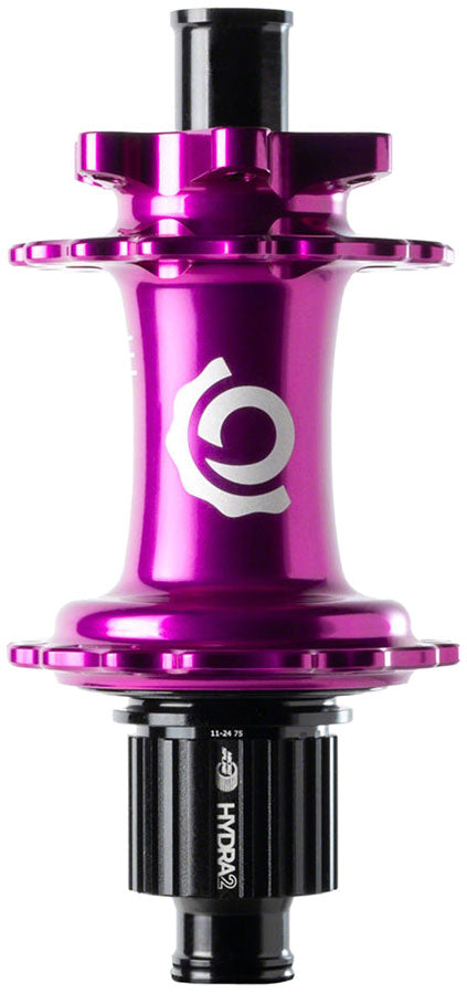 Industry Nine Hydra 2 Classic Rear Hub - 12 x 148mm 6-Bolt Micro Spline Purple 32H