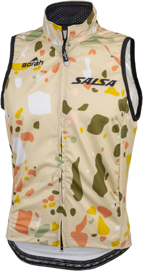 Salsa Men's Terrazzo Vest - Small Tan