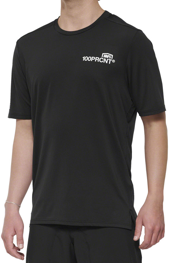 100% Airmatic Short Sleeve Jersey - Black Men's Small